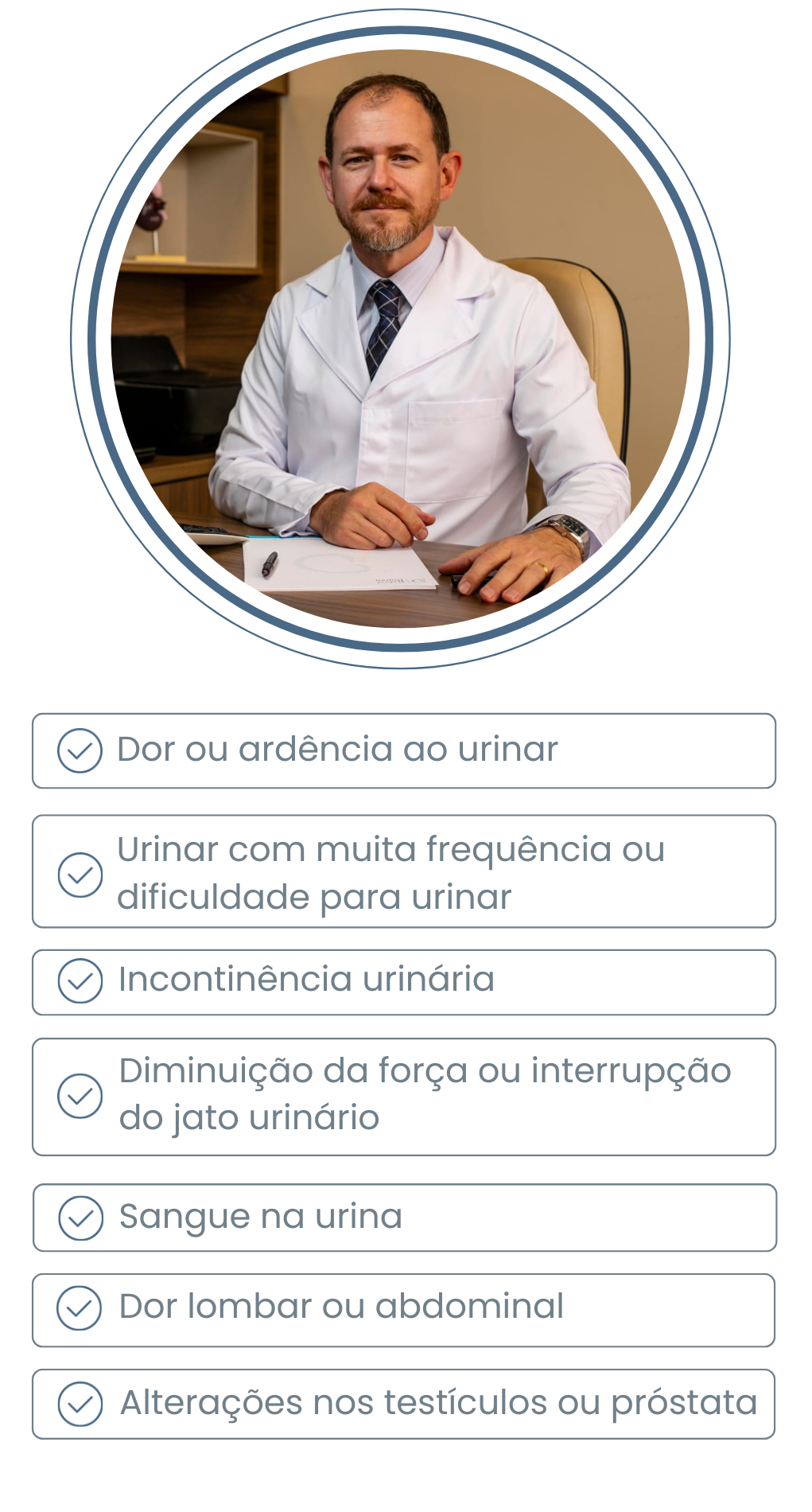 Sintomas para procurar um urologista em mobile